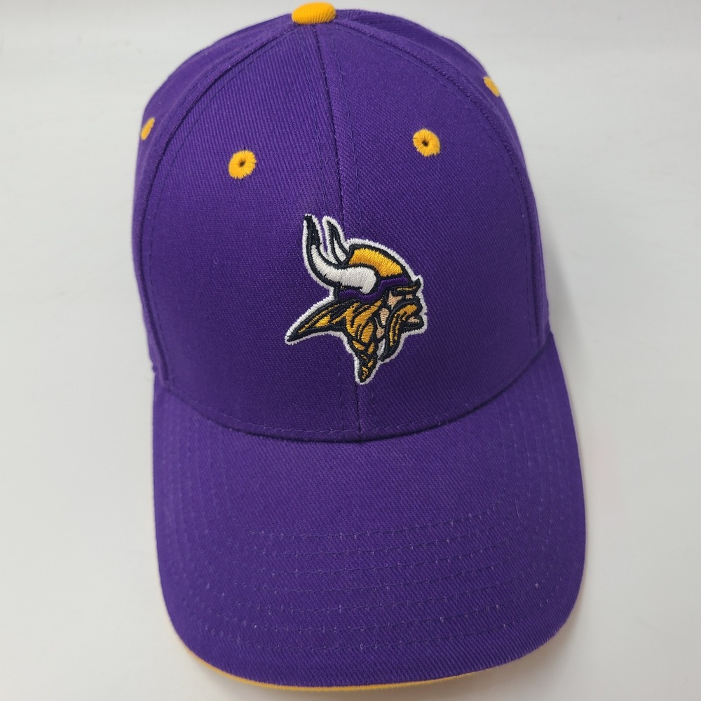 Kids‎ Minnesota Vikings Hat Adjustable NFL Team Apparel Purple Yellow NFL Boys